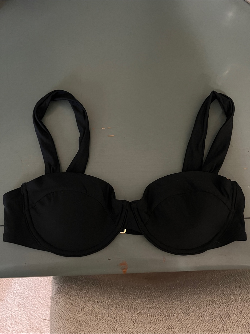 Freshwater Black Underwire Bikini Top